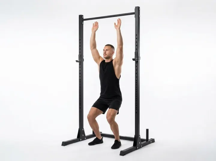 Jumping Pull-ups, level 2 of pull-ups